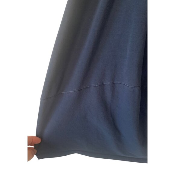 LULULEMON Navy Blue Back In Action Short Sleeve Boat Neck Women’s T-Shirt 12 - Picture 9 of 9